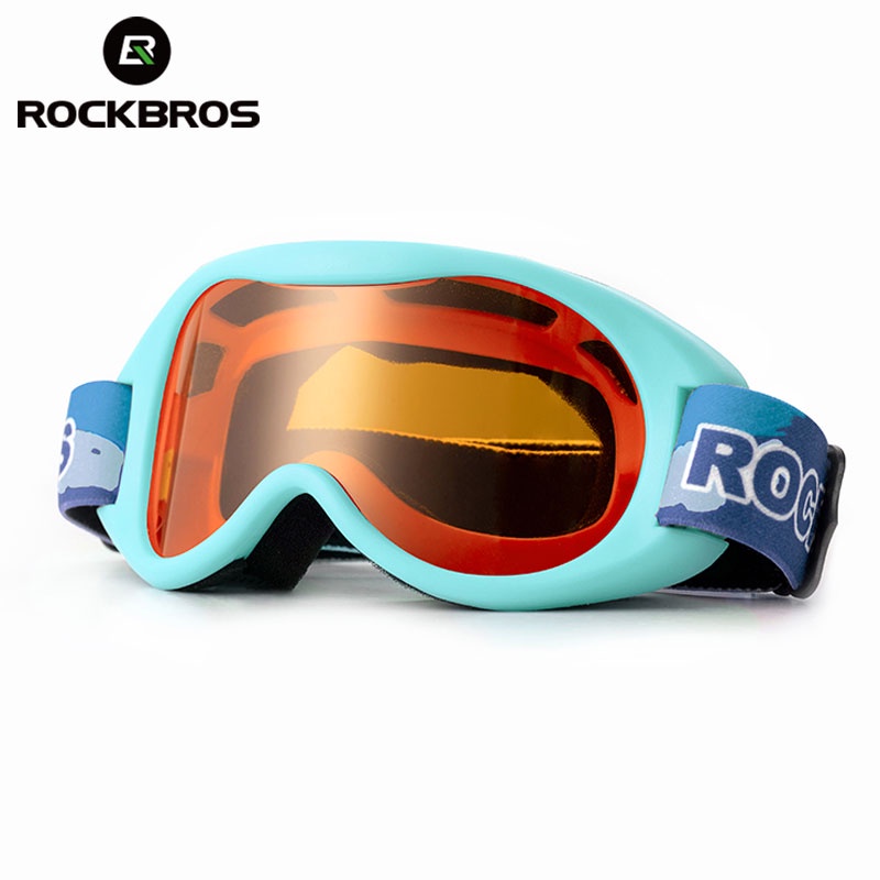 Rockbros Kính Bảo Hộ Trượt Tuyết Hai Lớp Chống Tia UV400 Chống Sương Mù