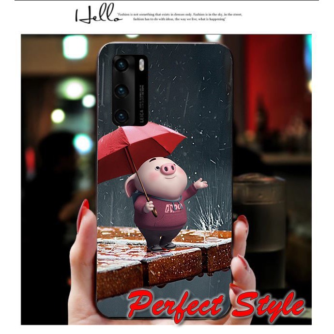 Ốp lưng dẻo TPU Vsmart Star 5 / Live 4 / Live / Joy 4 in hình 3D Heo cute