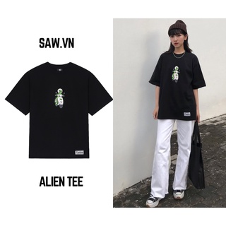 Saw - áo thun alien màu đen te2122021300