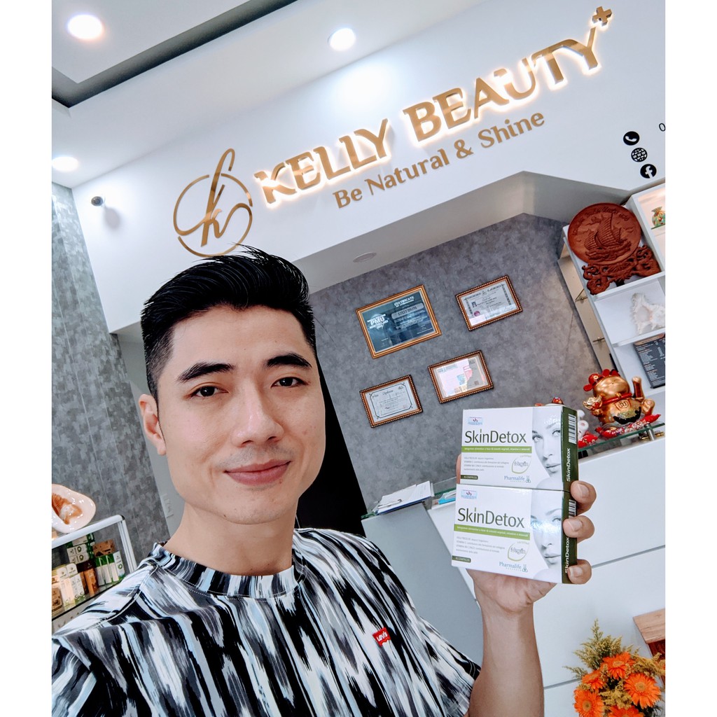 Viên Uống Ngừa Mụn Skin Detox [CHÍNH HÃNG] [CHÂU ÂU] - Kiềm Dầu, Kháng Viêm, Giảm Sưng, Giảm Mụn Do Độc Tố, Vi Khuẩn | Thế Giới Skin Care