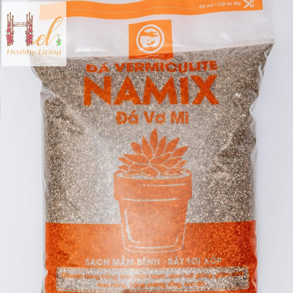 Đá Vermiculite (Đá Vơ Mi) NAMIX - Chuyên Dùng Cho Trồng Rau Mầm, Ươm Cây Con, Giâm cành