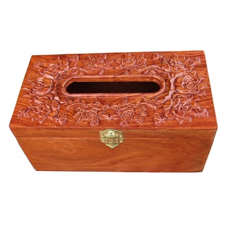 Hộp Giấy Hoa Hồng Leo Gỗ Hương