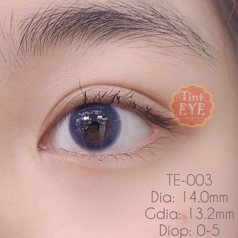 [Tặng Combo 175k] Kính Áp Tròng Tinteye Lens TE-003 Deep Blue