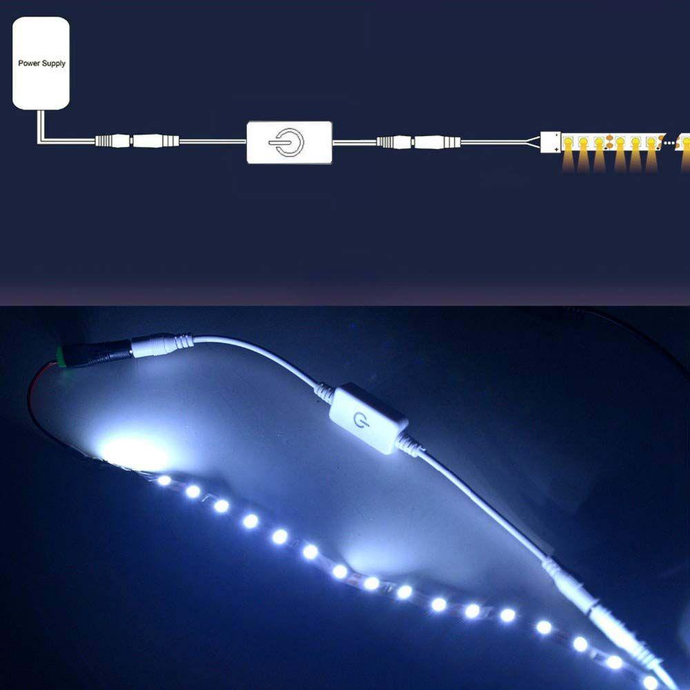 Bộ 2 Đèn Led Điều Chỉnh Độ Sáng DC12V-24V