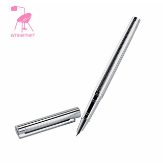 Jinhao Fountain Pen 126 Silver Fine Hooded Nib(silver)