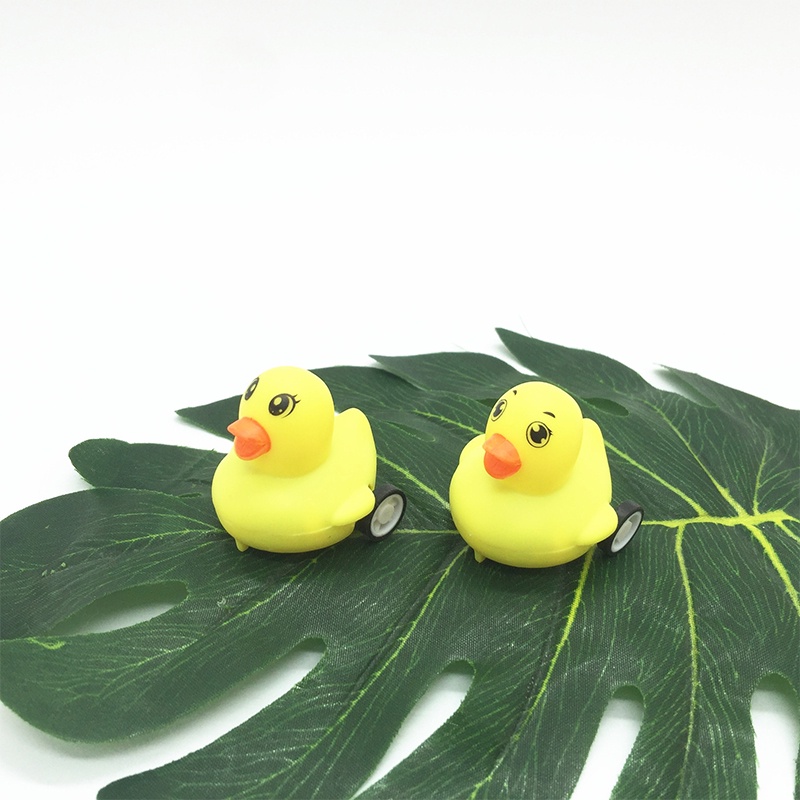 Đồ chơi xe kéo SEA SUN TOYS hình chú vịt vàng hoạt hình dễ thương độc đáo cho bé