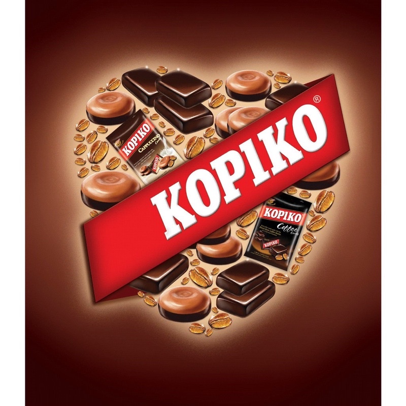 Kẹo Cà Phê Kopiko Gói 150Gram(50viênx3gr)