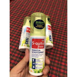 Xịt Chống Muỗi Đốt Và Côn Trùng Cắn S quito free, 100ml
