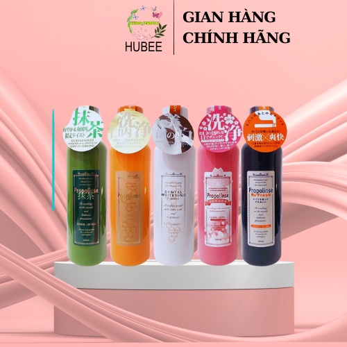 Nước súc miệng propolinse nội địa Nhật Bản ( nhiều loại ) -600ml