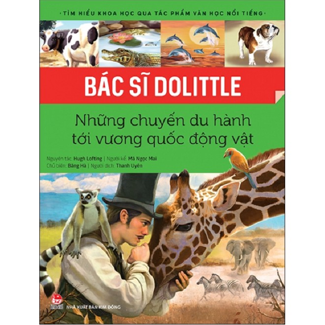 Sách - Bác sĩ Dolittle - Những chuyến du hành tới vương quốc động vật |  Shopee Việt Nam