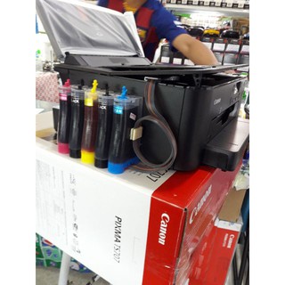 Bộ tiếp mực ngoài máy canon TS707 -  TS6370 đã bao gồm mực, về chỉ xài
