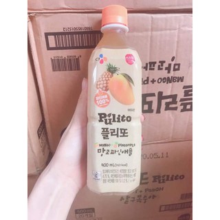 Thùng 20 chai 500ml nước ép Pulito Hàn Quốc