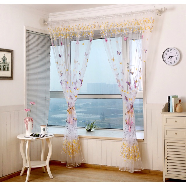 Bộ rèm cửa trang trí cửa sổ