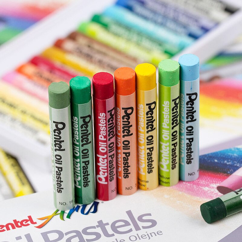 Bộ màu sáp dầu PENTEL Arts Oil Pastels set 16/25/36/50 màu