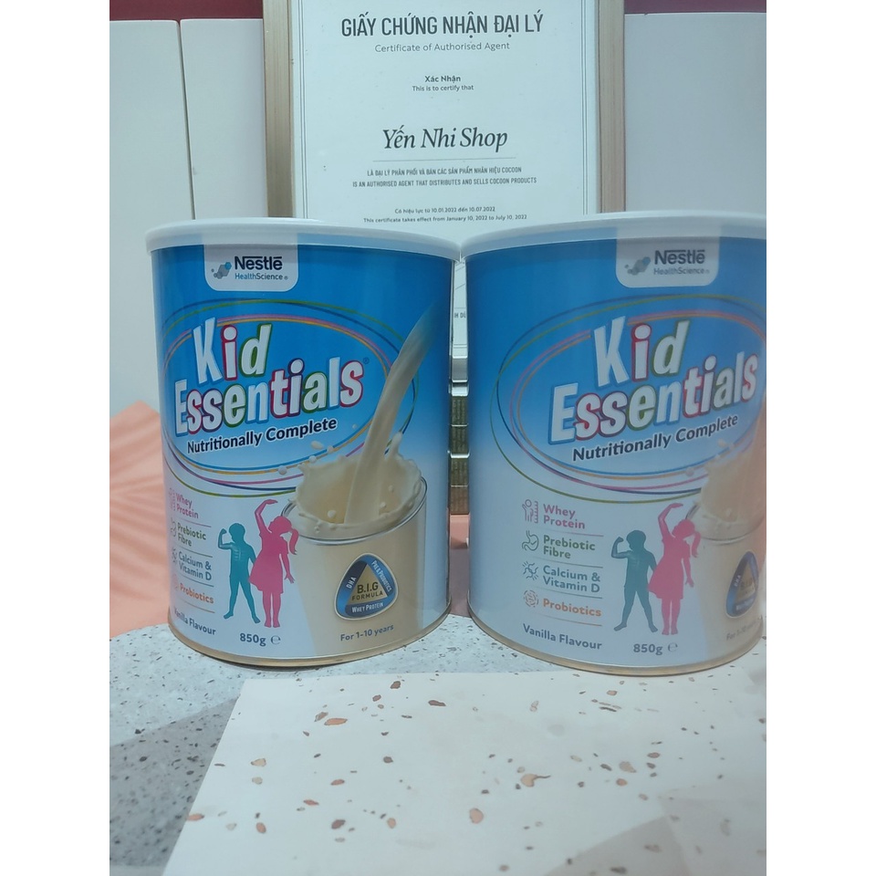 [CHÍNH HÃNG] Sữa Kid Essentials Úc lon 850g date mới