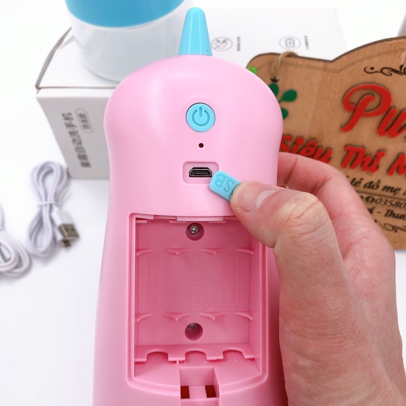 Máy Rửa Tay Cảm Ứng Tự Tạo Bọt Cho Bé