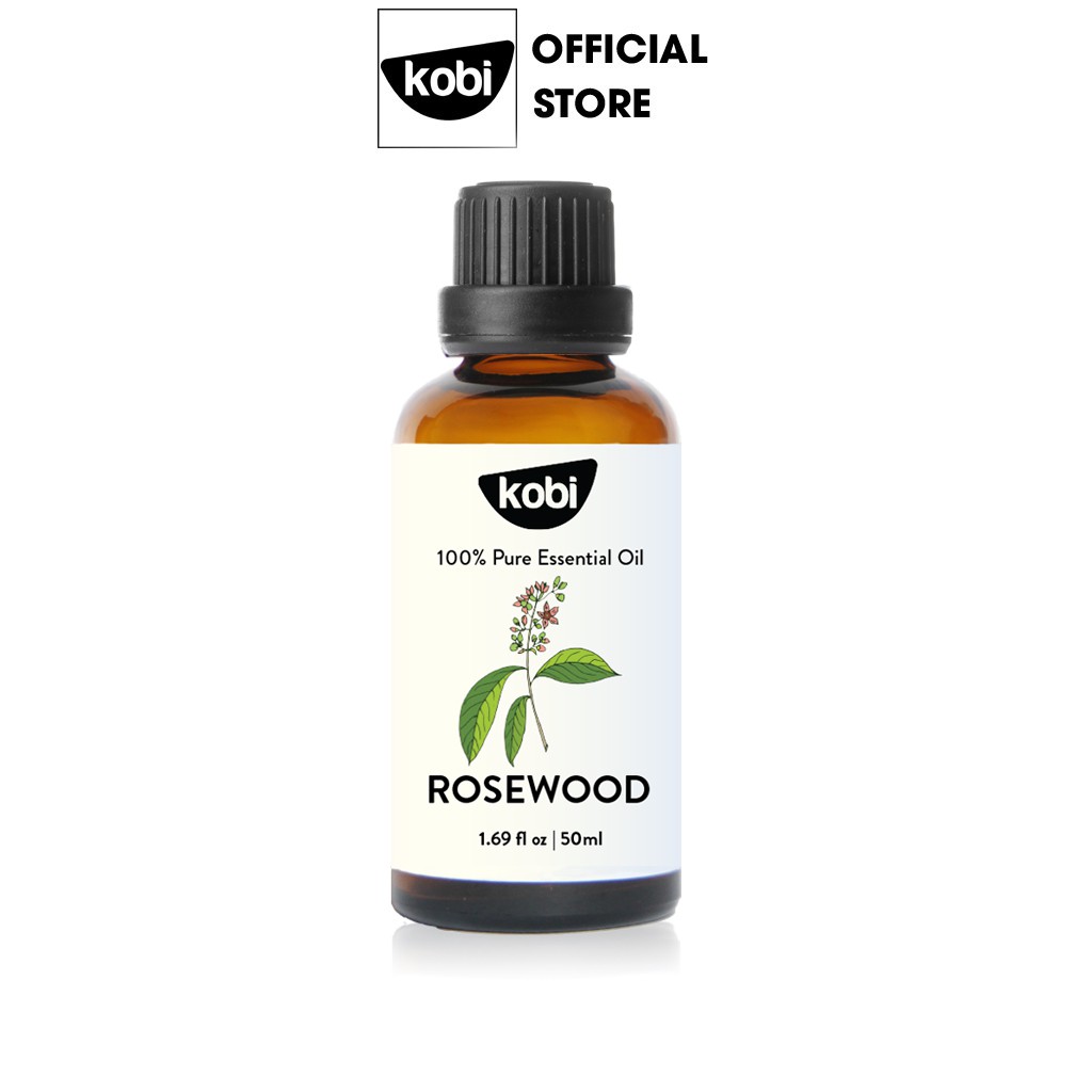 Tinh dầu Sả hoa hồng Kobi Palmarosa essential oil giúp đuổi muỗi, khử mùi, làm thơm phòng -5ml