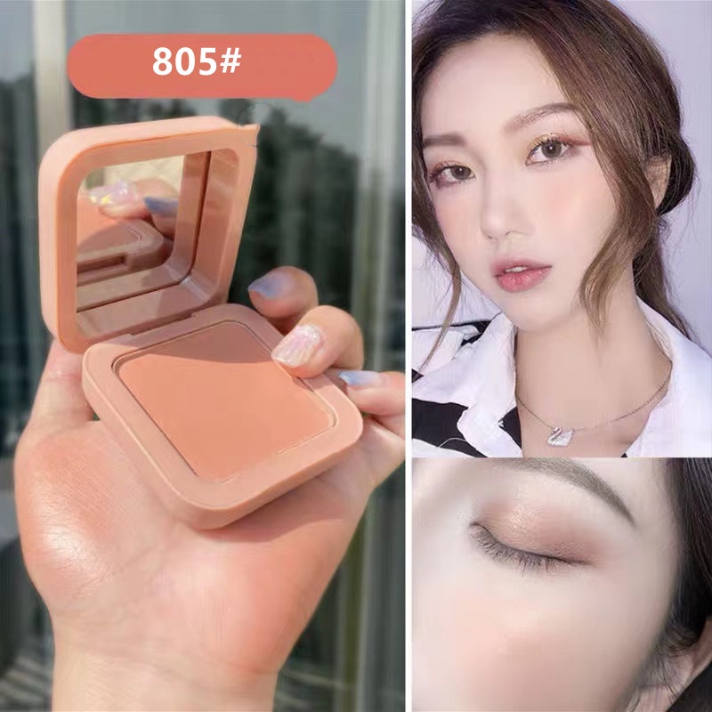 Phấn má hồng GOGO TALES tông lì và ngọc trai tự nhiên trang điểm tông nude