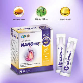 Gel dạ dày hỗ trợ chữa trị bệnh dạ dày, tá tràng nano -max