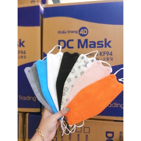 1 thùng 300 chiếc khẩu trang DC mask chống bụi mịn và kháng khuẩn theo công nghệ Hàn Quốc