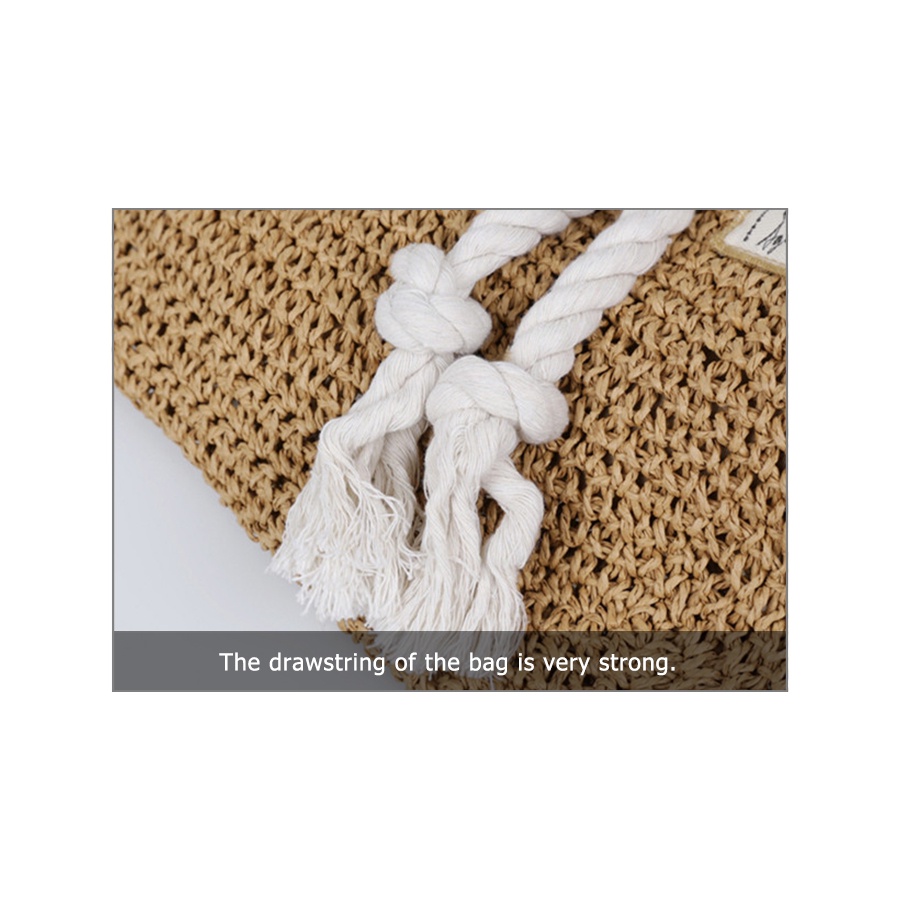 Ba Lô Đan Rơm Thời Trang Mùa Hè Cho Nữ