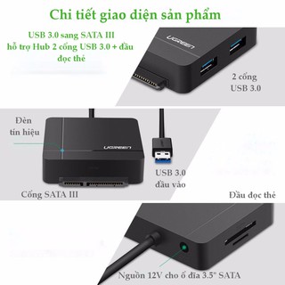 Cáp chuyển USB 3.0 Ugreen 30918