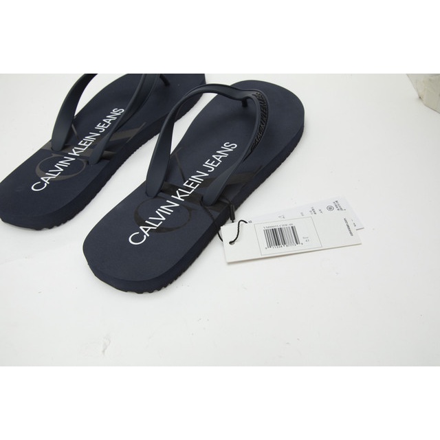 [Mã FAPRE4 giảm 10% đơn từ 1tr] CALVIN KLEIN ACCESSORIES - Dép Nam Beach Sandal Monogram Tpu - YM00055CHW