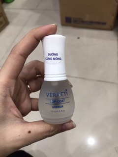 Sơn dưỡng cứng móng/ trắng móng Veratti 15ml