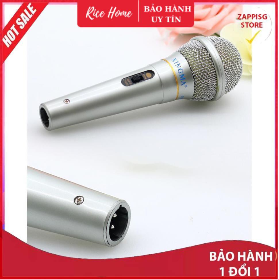 Mic,Micro Karaoke XINGMA AK-319 dòng mic có dây giá rẻ, chất lượng cao,tương thích với mọi loại dàn karaoke - new 2021