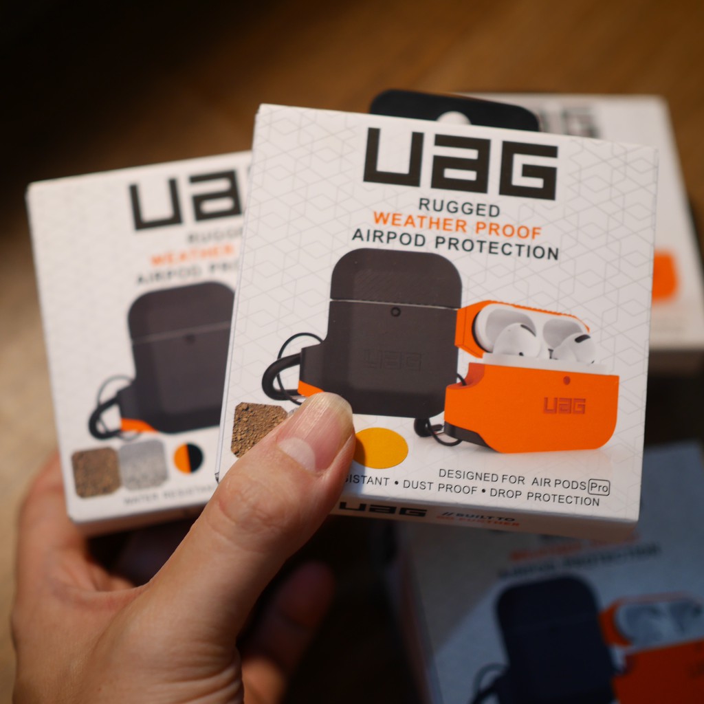 Case silicon chống shock chuẩn quân đội UAG cho Airpod 1/ Airpod 2/ Airpod Pro