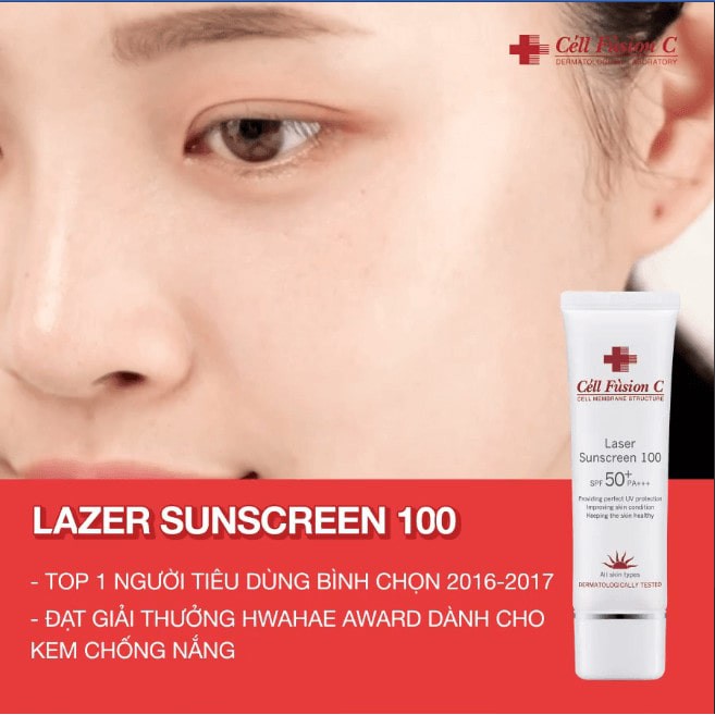 Kem chống nắng Cell Fusion C Laser / Clear / Toning Suncreen SPF 50  PA++++