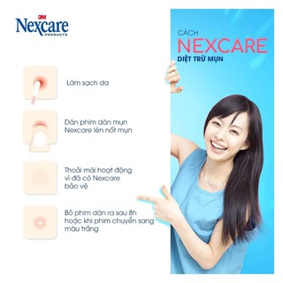 Miếng Dán Mụn Nexcare 3M (Hộp 30 Miếng)