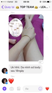 Kem Body toàn thân
