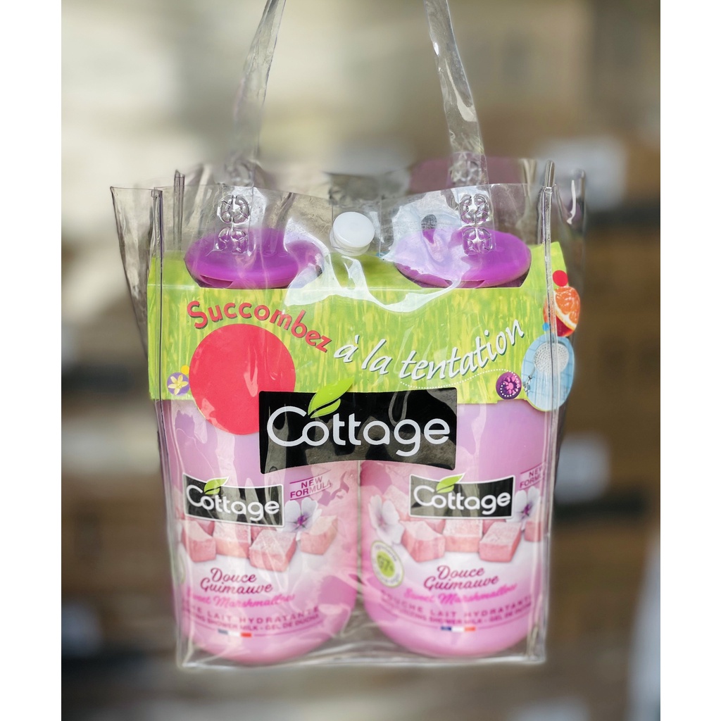 SET SỮA TẮM COTTAGE 250ML x 2