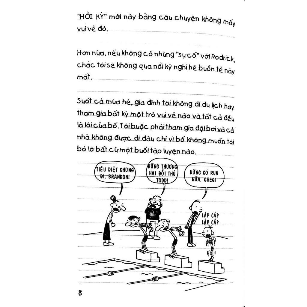 Sách - Nhật Ký Chú Bé Nhút Nhát - Tập 2: Luật Của Rodrick