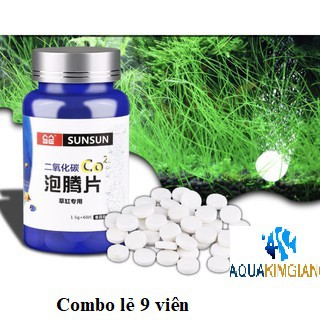 Viên Sủi CO2 SunSun  hộp 60 viên