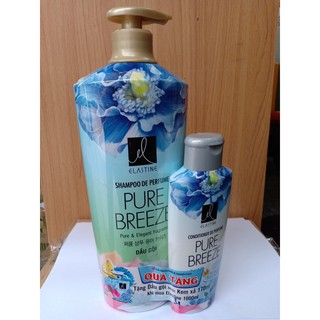 DẦU GỘI ELASTINE PURE BREEZE CHAI 1000ML