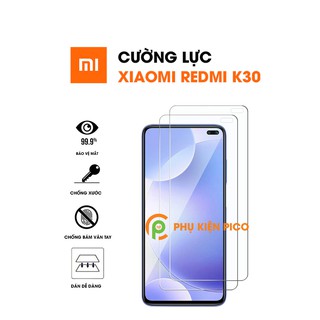 Kính cường lực Xiaomi Redmi K30 trong suốt full màn hình độ cứng 9H