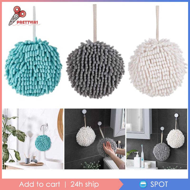 1 Khăn Lau Tay Mềm Mại Siêu Thấm Hút Có Móc Treo Cho Nhà Bếp