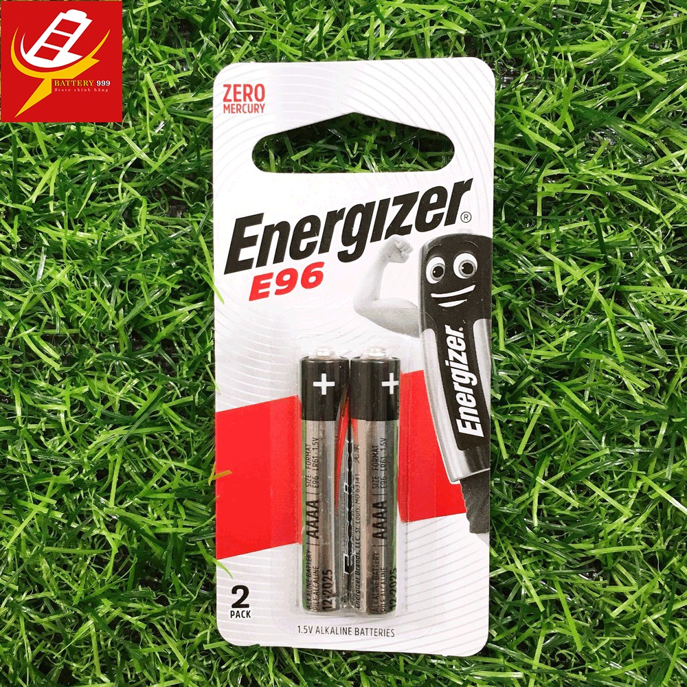Pin AAAA (4A) E96 1.5V Energizer alkaline - Vỉ 2 viên
