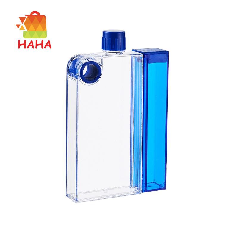 Bình Đựng Nước Trong Suốt Cỡ A5 400ml Tiện Dụng Mang Đi Du Lịch