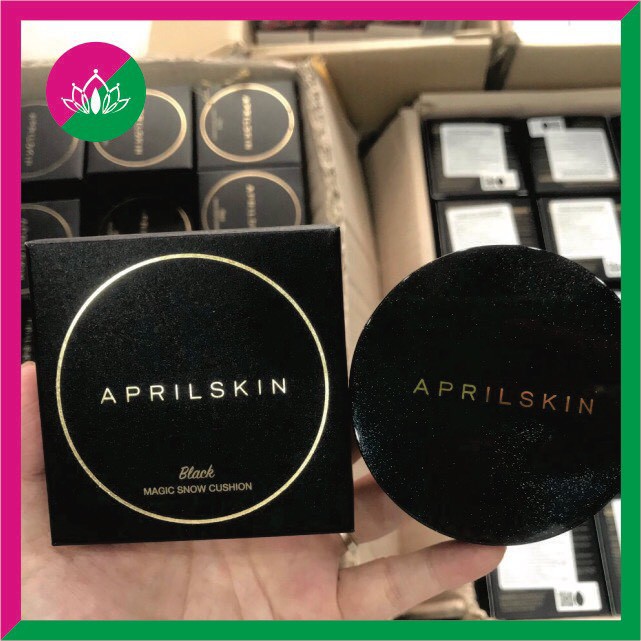 Phấn Nước April Skin Chính Hãng Mẫu Mới Nhất -là loại cushion mỏng mịn tự nhiên, giúp che khuyết điểm và chống nắng tốt | BigBuy360 - bigbuy360.vn