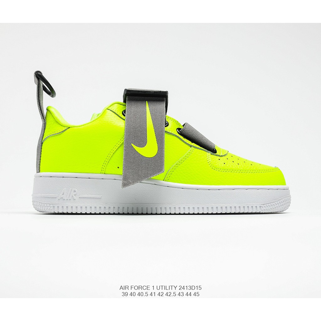 Order 1-3 Tuần + Freeship Giày Outlet Store Sneaker _NIKE AIR FORCE 1 UTILITY QS“Volt” MSP: 2413D154 gaubeaostore.shop