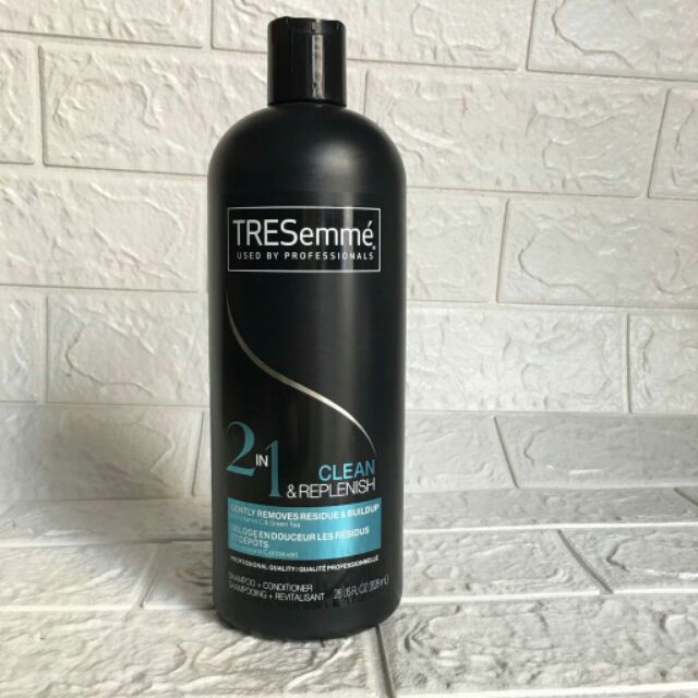 Dầu gội xả Tresemme 2in1 Clean & Replenish Shampoo & Conditioner 828ml