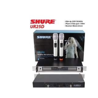 Micro không dây shure UR 25D