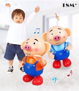 Lợn biết nhảy múa, biết hát cho bé