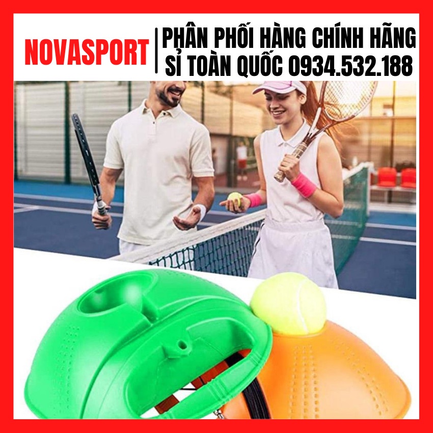 Thiết bị hỗ trợ tập luyện tennis, bộ dụng cụ tập tennis tại nhà không cần người tập cùng chỉ cần bạn và bộ Fill & Drill