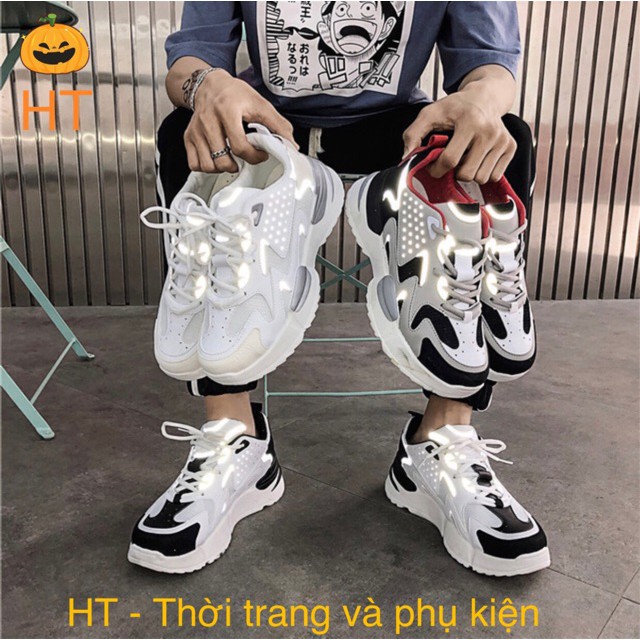 Giày Thể thao Nam Nữ, Full Phản quang toàn bộ thân giày, Sneaker mới mất 2021 | BigBuy360 - bigbuy360.vn