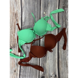 Áo bơi nữ mút dày nâng ngực- Áo bikini đi biển siêu nâng ngực