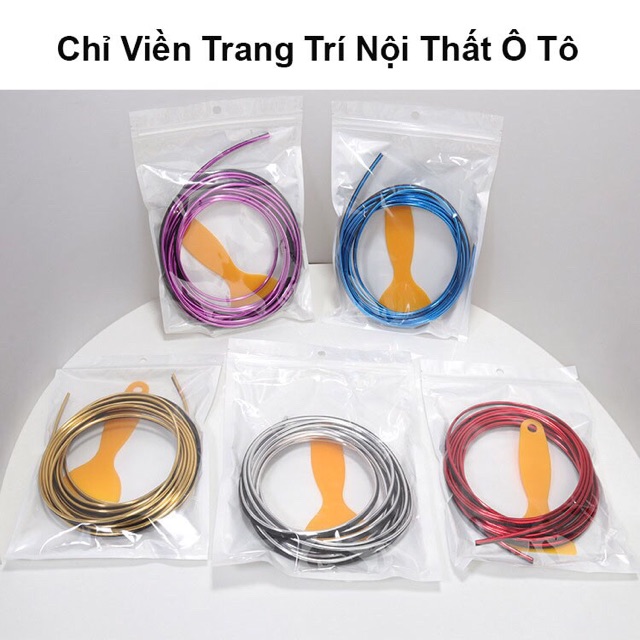 Chỉ Nẹp Viền Nội Thất Xe Hơi